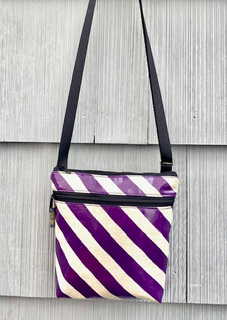 Purple and black discount purse